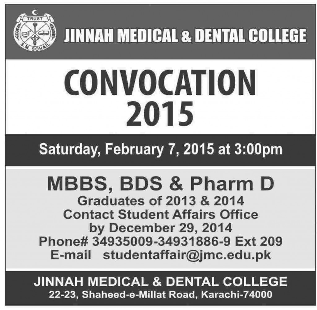 jmdc convocation 2015