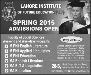 Life-Admissions