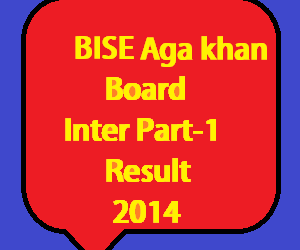 aga khan board inter part 1 result
