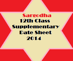 Sargodha_12th_class_supply_datesheet_2014