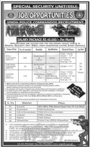 jobs in sindh police