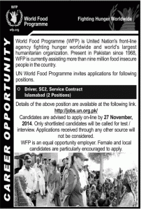 World-Food-Programme-job opertunity