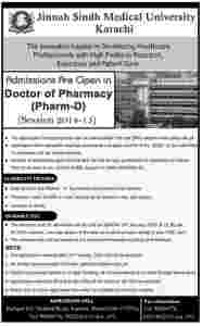 Jinnah medical college d pharm admission